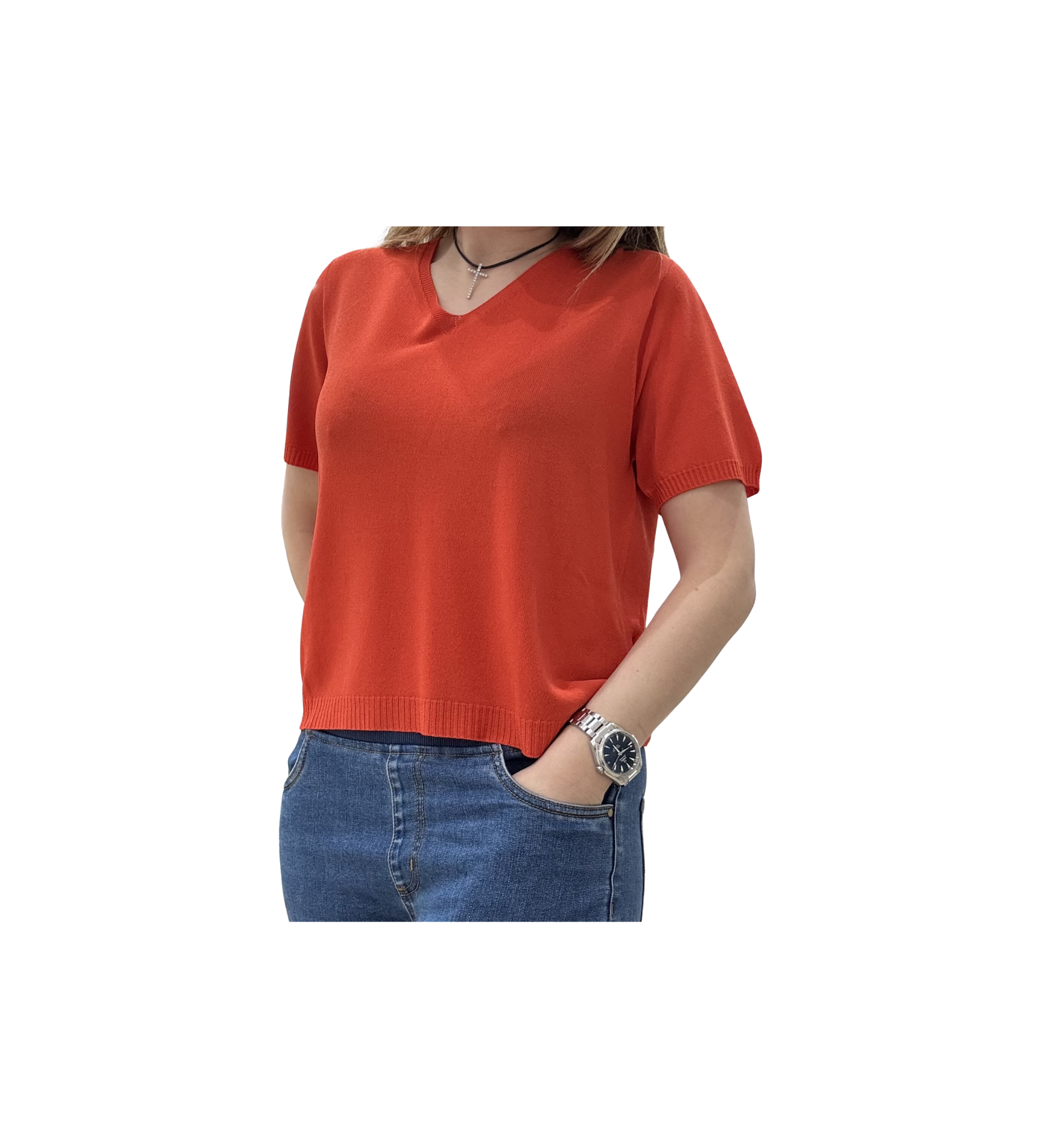 JERSEY ROJO MUJER