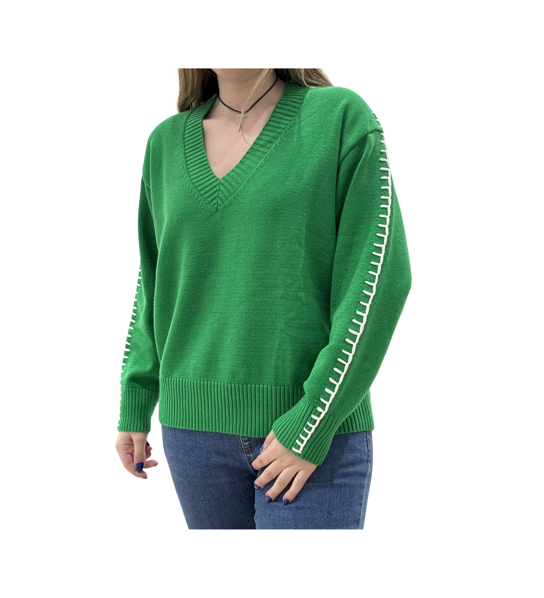 JERSEY VERDE MUJER