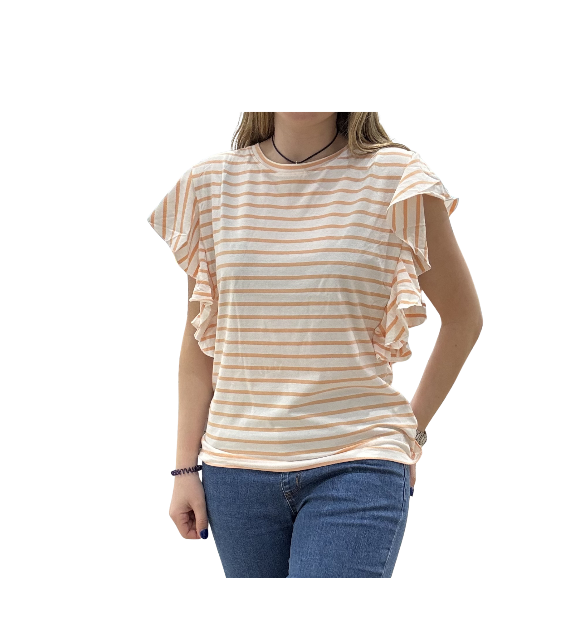 CAMISETA RALLAS AMARILLAS