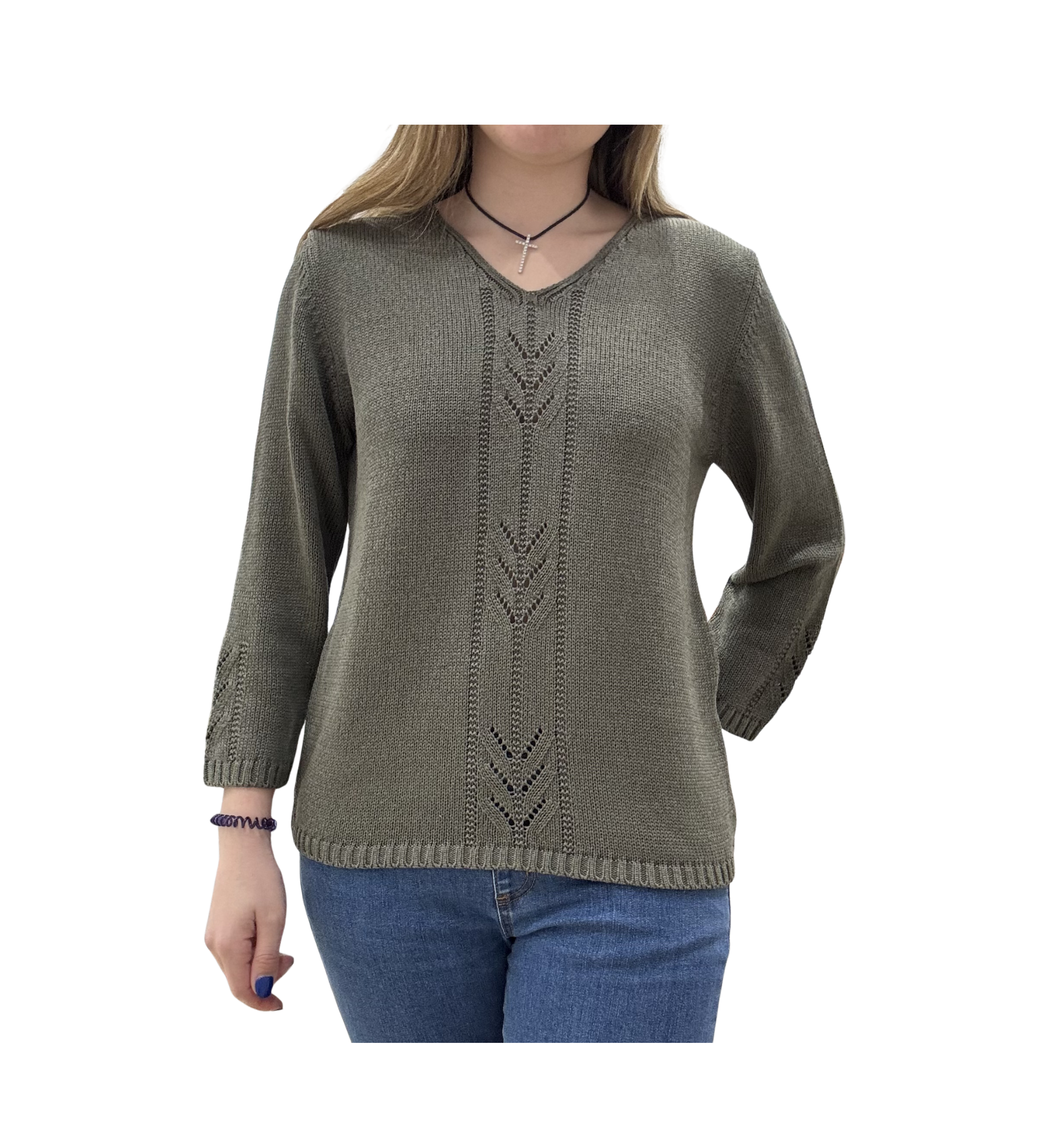 JERSEY MARRON MUJER