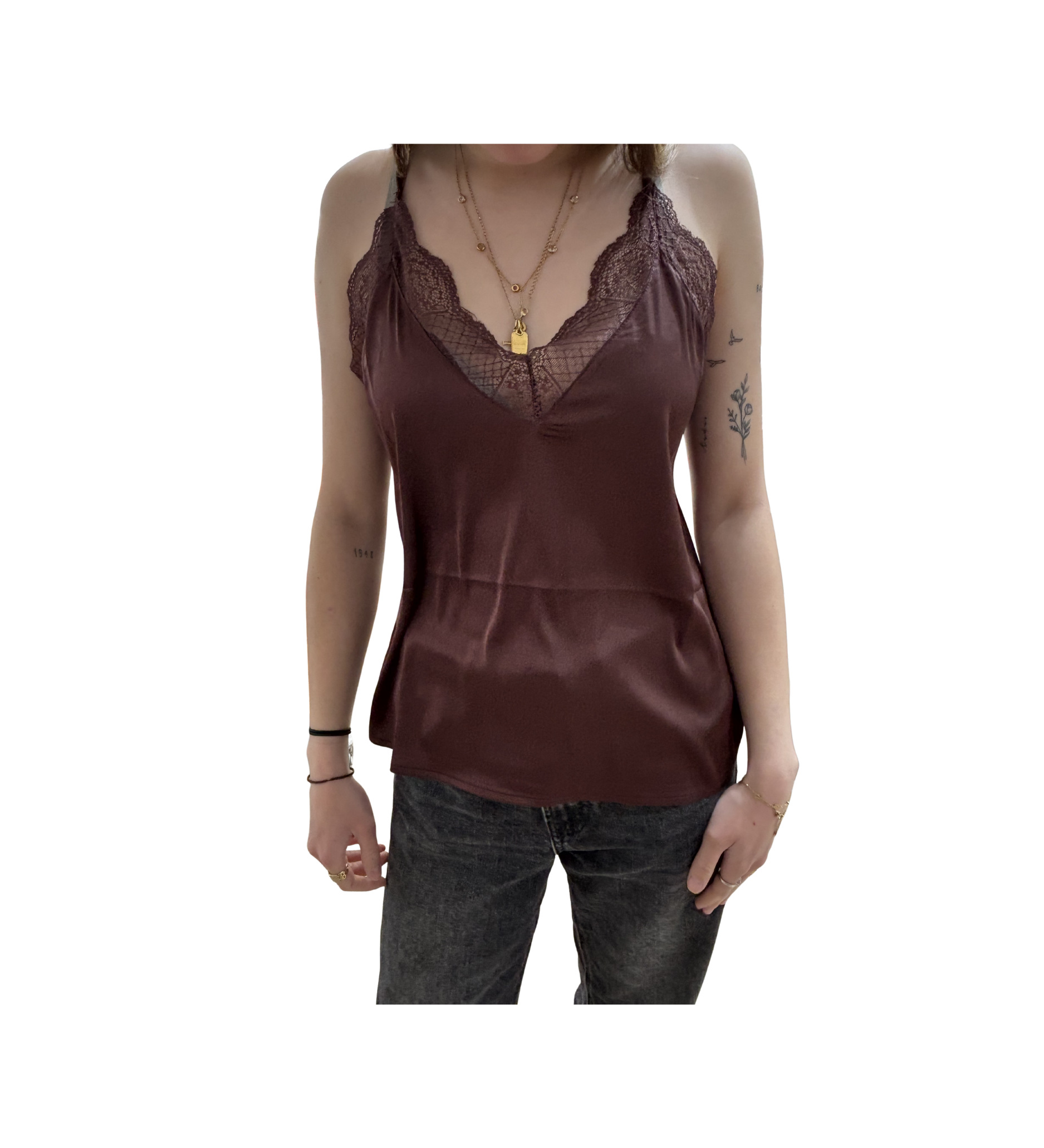CAMISETA MUJER BEIGE