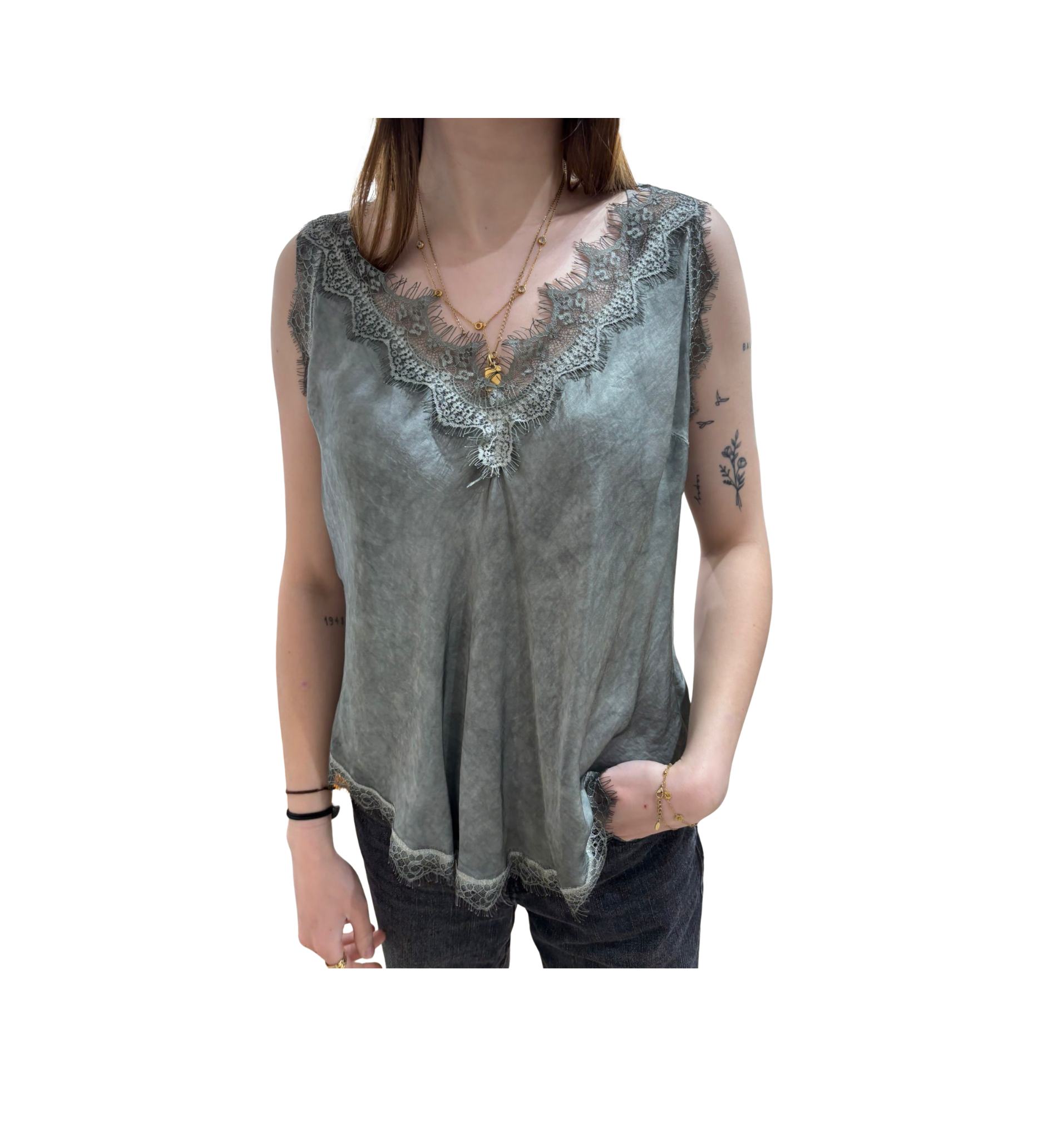 CAMISA VERDE CLARO