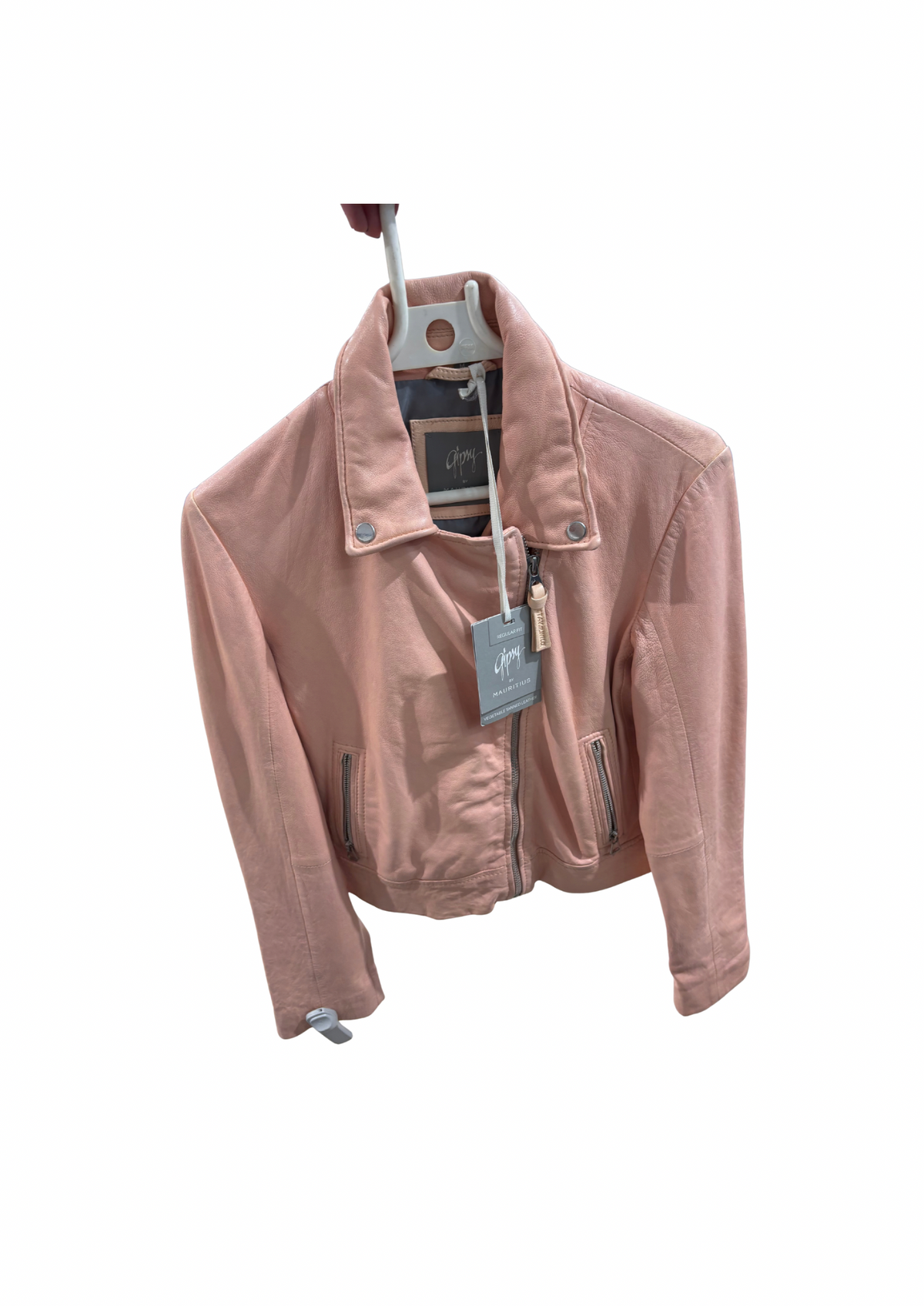 Chaqueta cuero Rosa consultar precio y talla