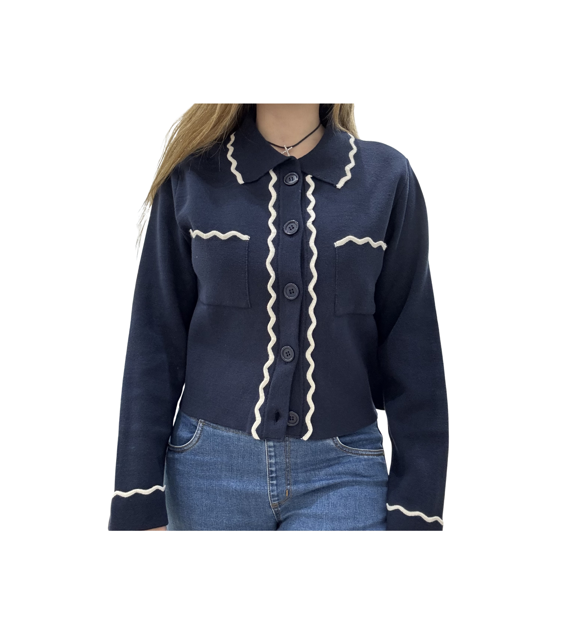 CHAQUETA PRIMAVERA AZUL MARINO