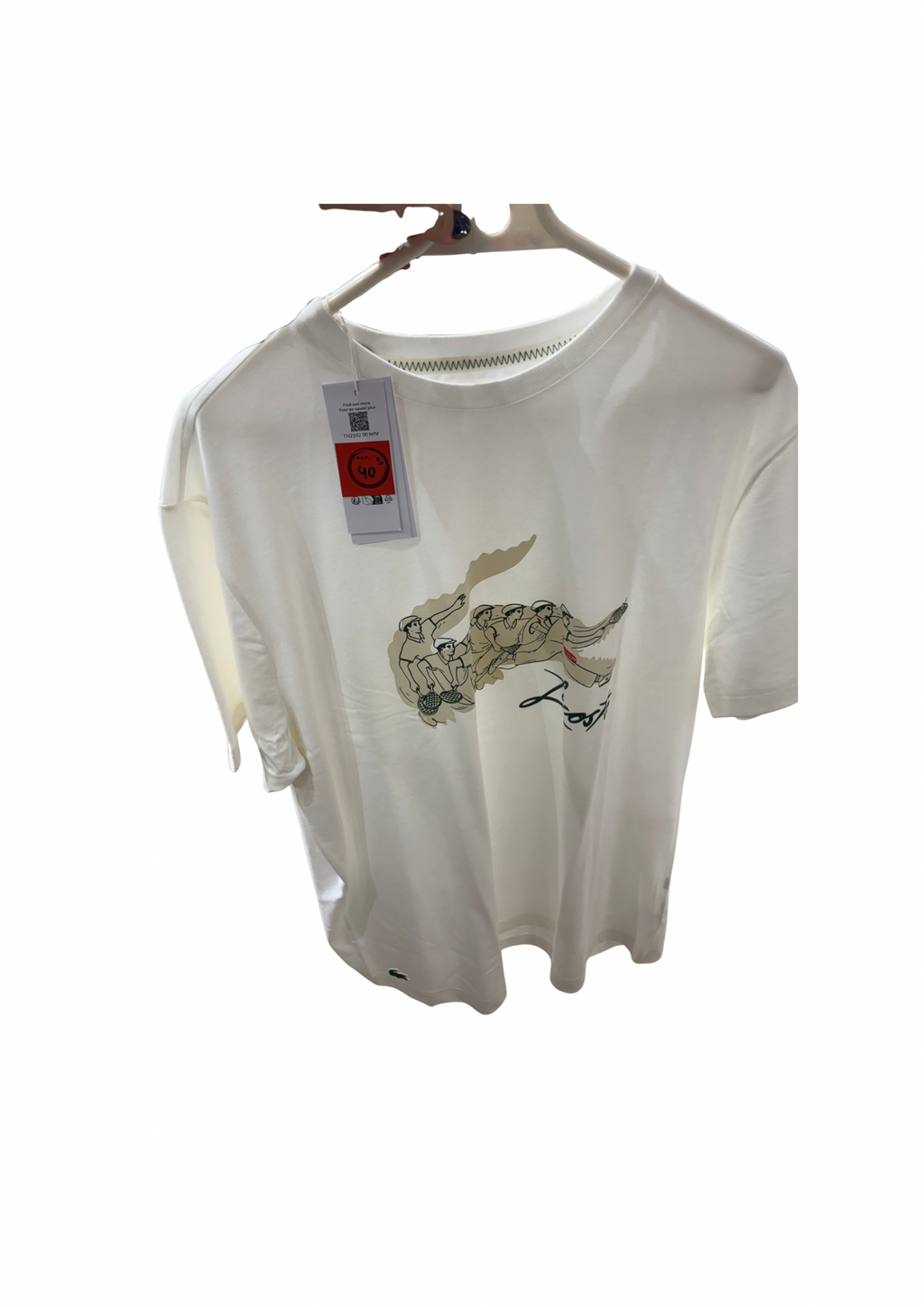 Camisetas Lacoste outlet consultar precios diferentes tallas grandes