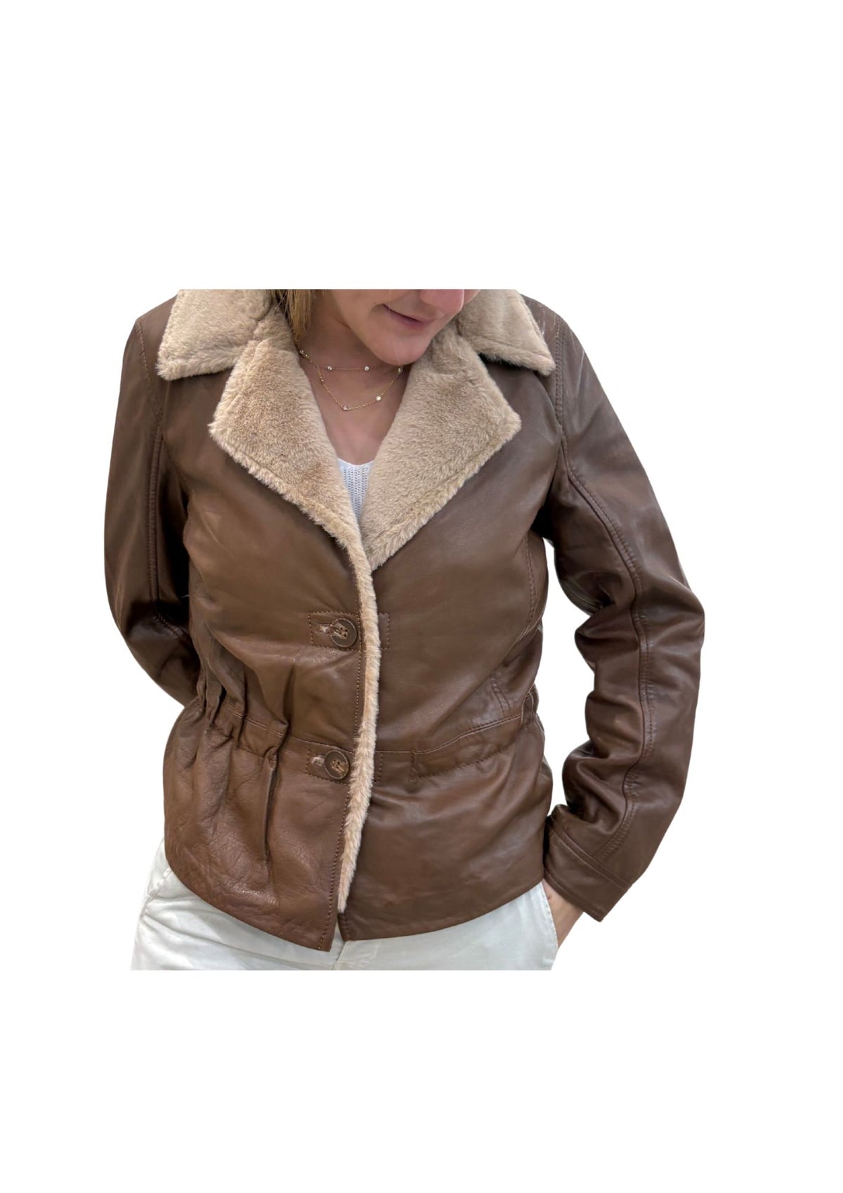 Chaqueta marrón
