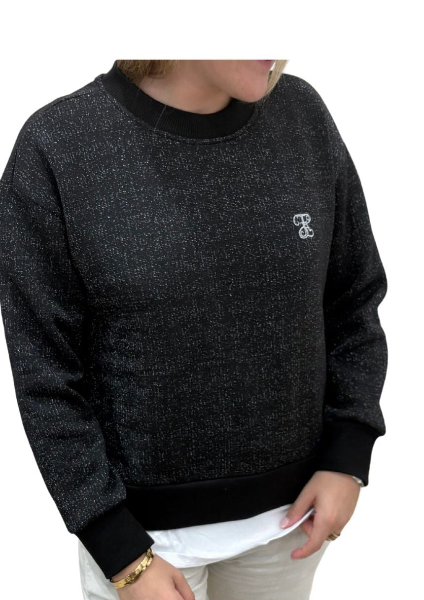 Jersey de moda invierno negro Tifosi