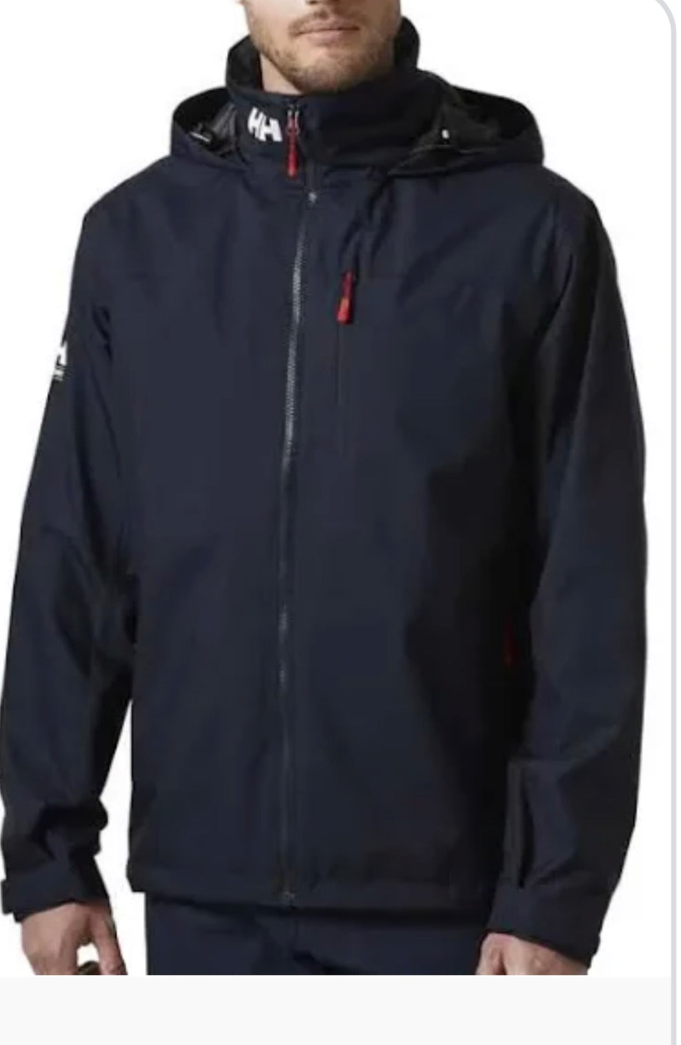 Gabardina fina hombre HH azul