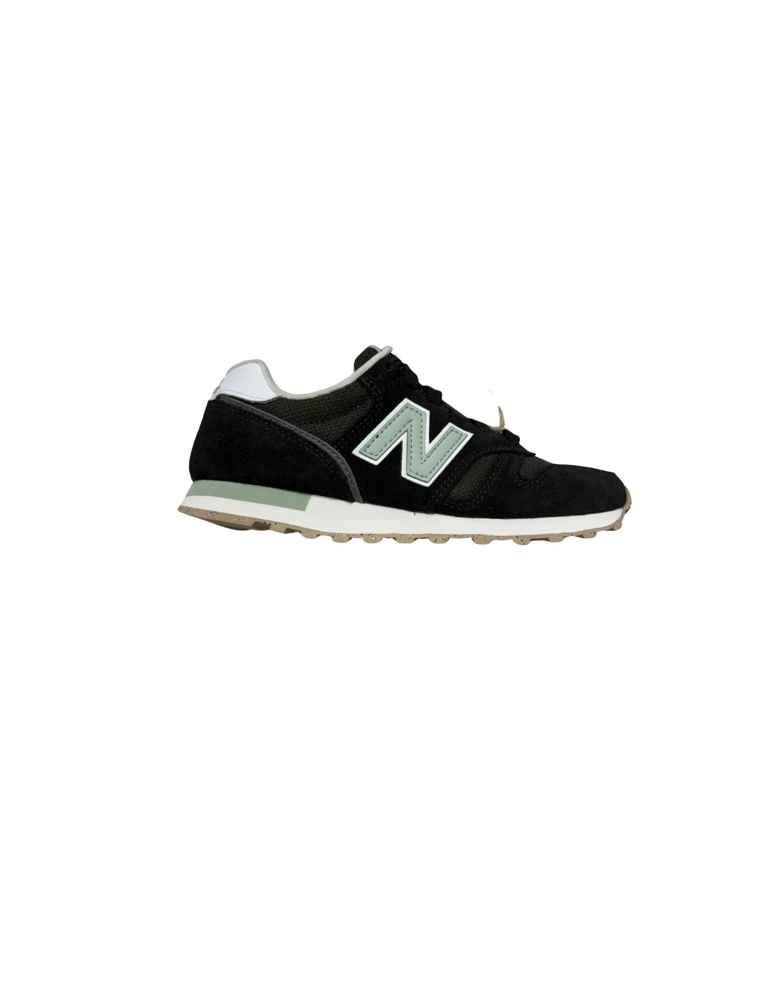 New Balance negra y azul claro verdoso