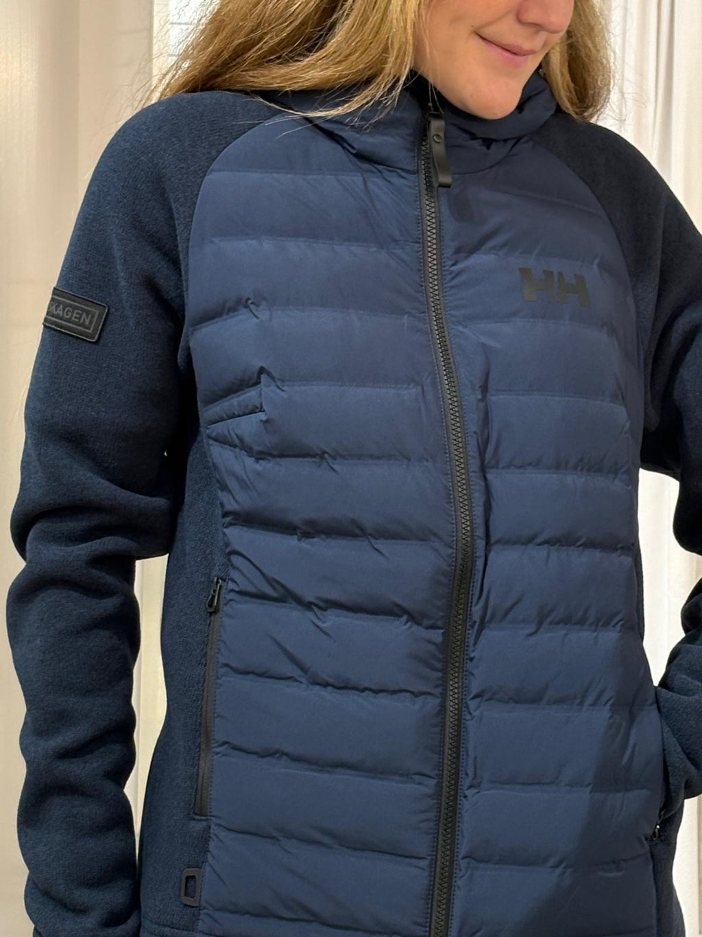Chaqueta HH jersey - Gris / Azul
