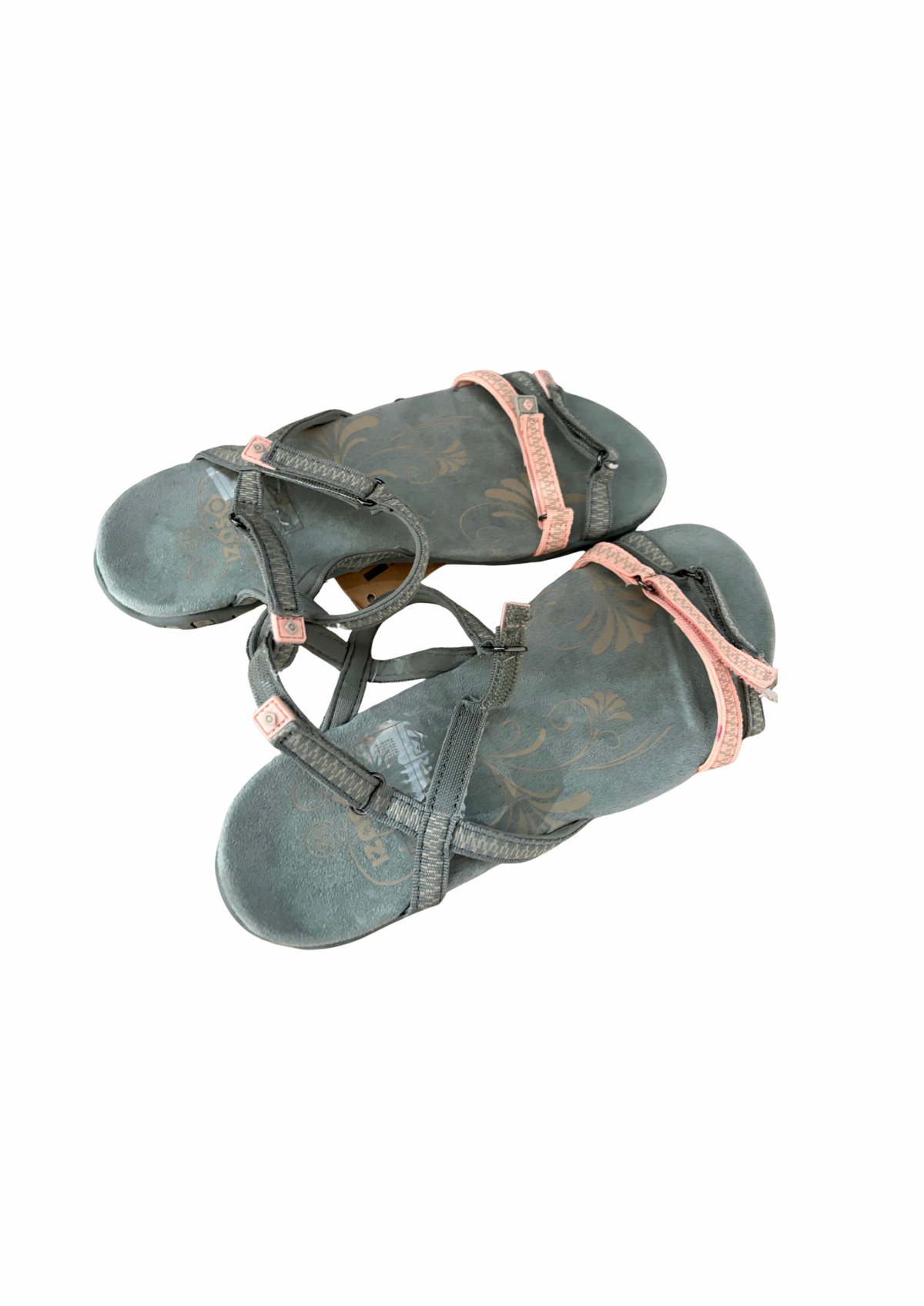 Chanclas niña izas verde y rosa outlet y negras