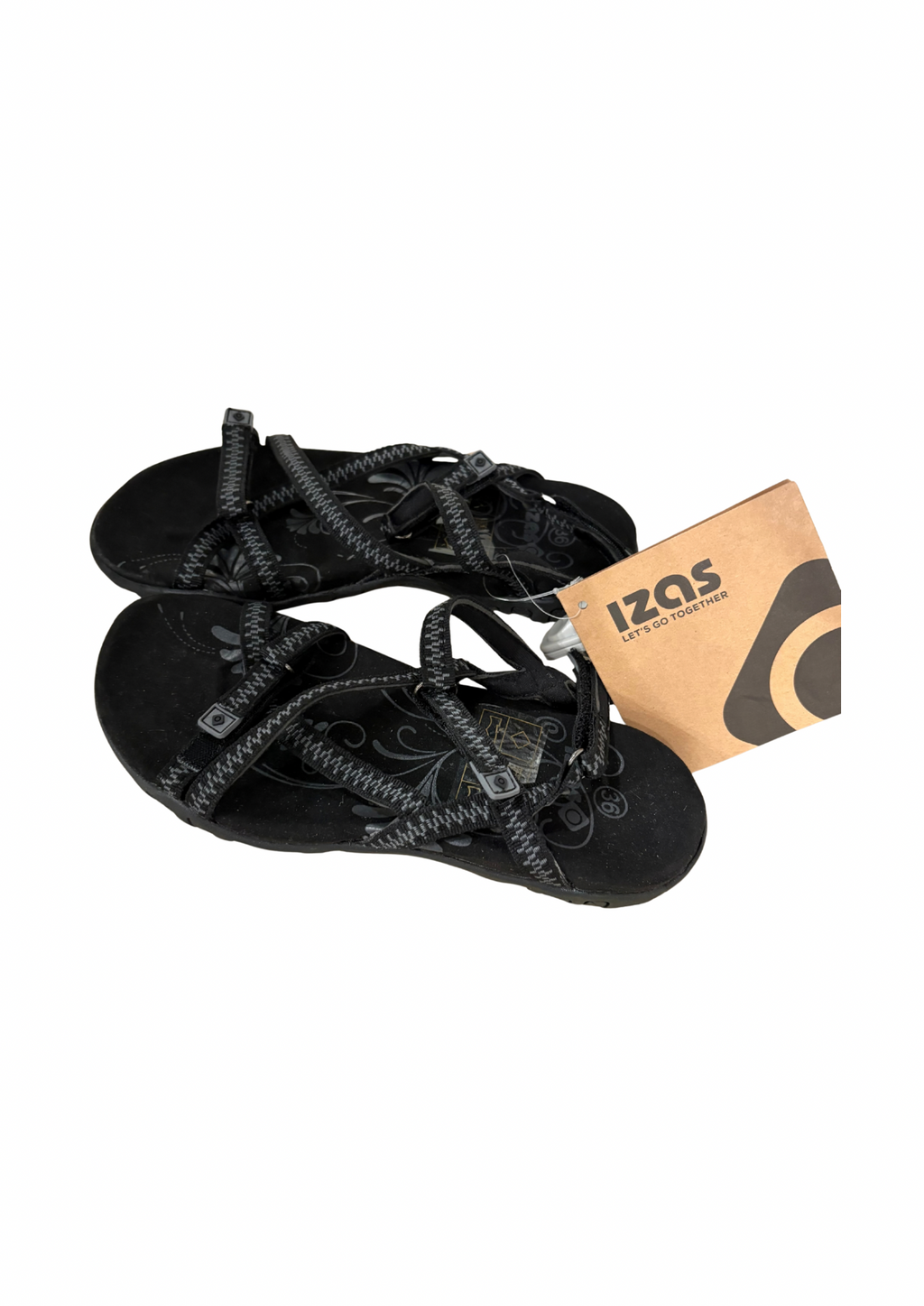 Chanclas niña izas verde y rosa outlet y negras