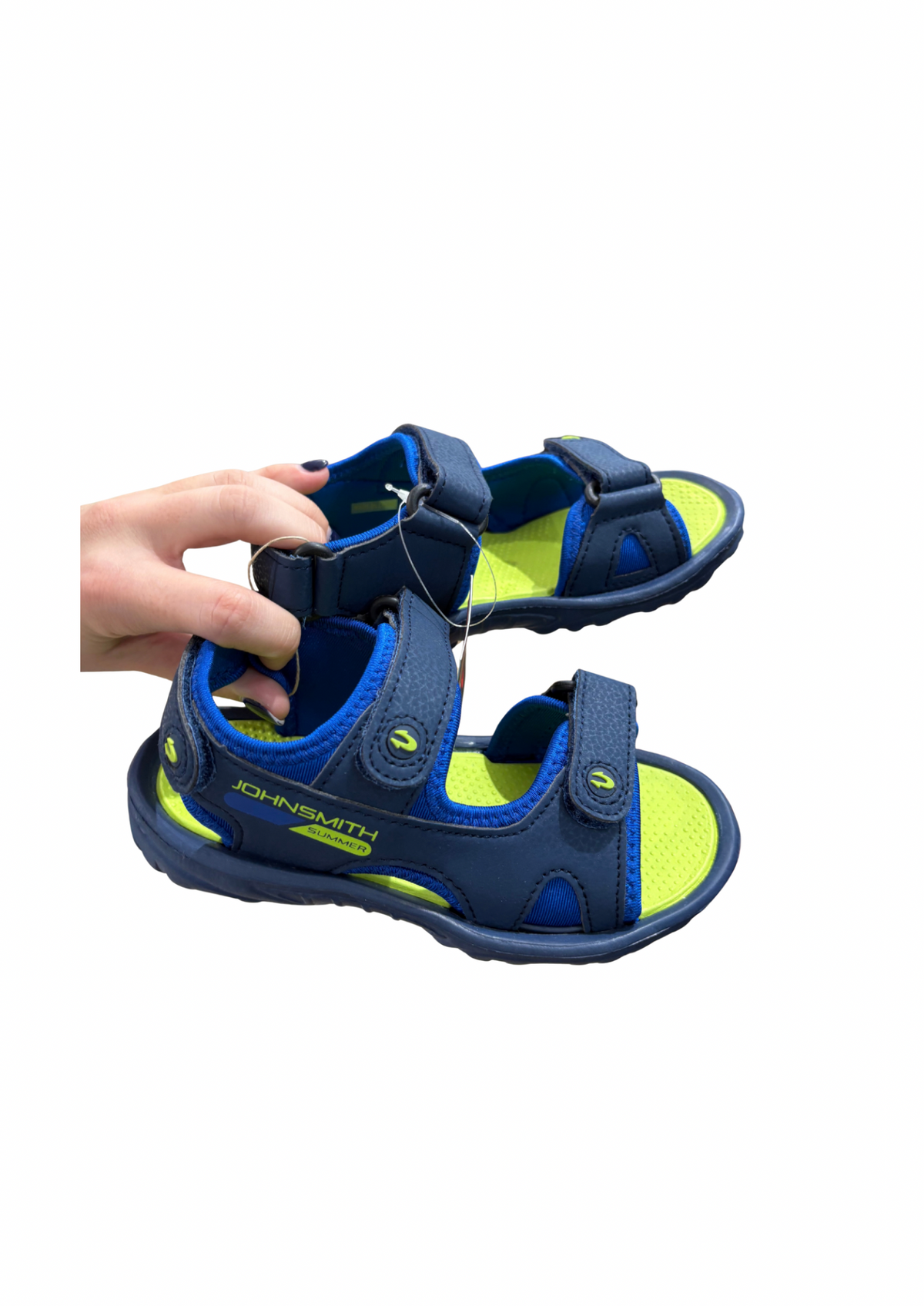 Chanclas niños john smith outlet azul y niña rosa