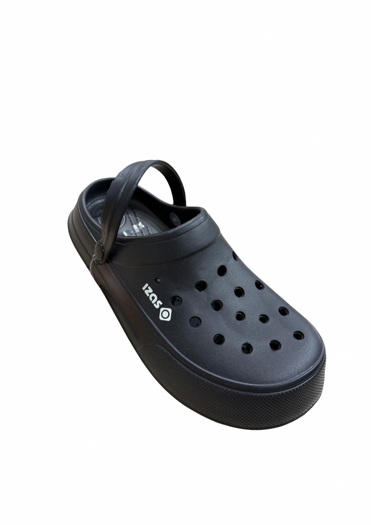 Chanclas izas negra hombre outlet