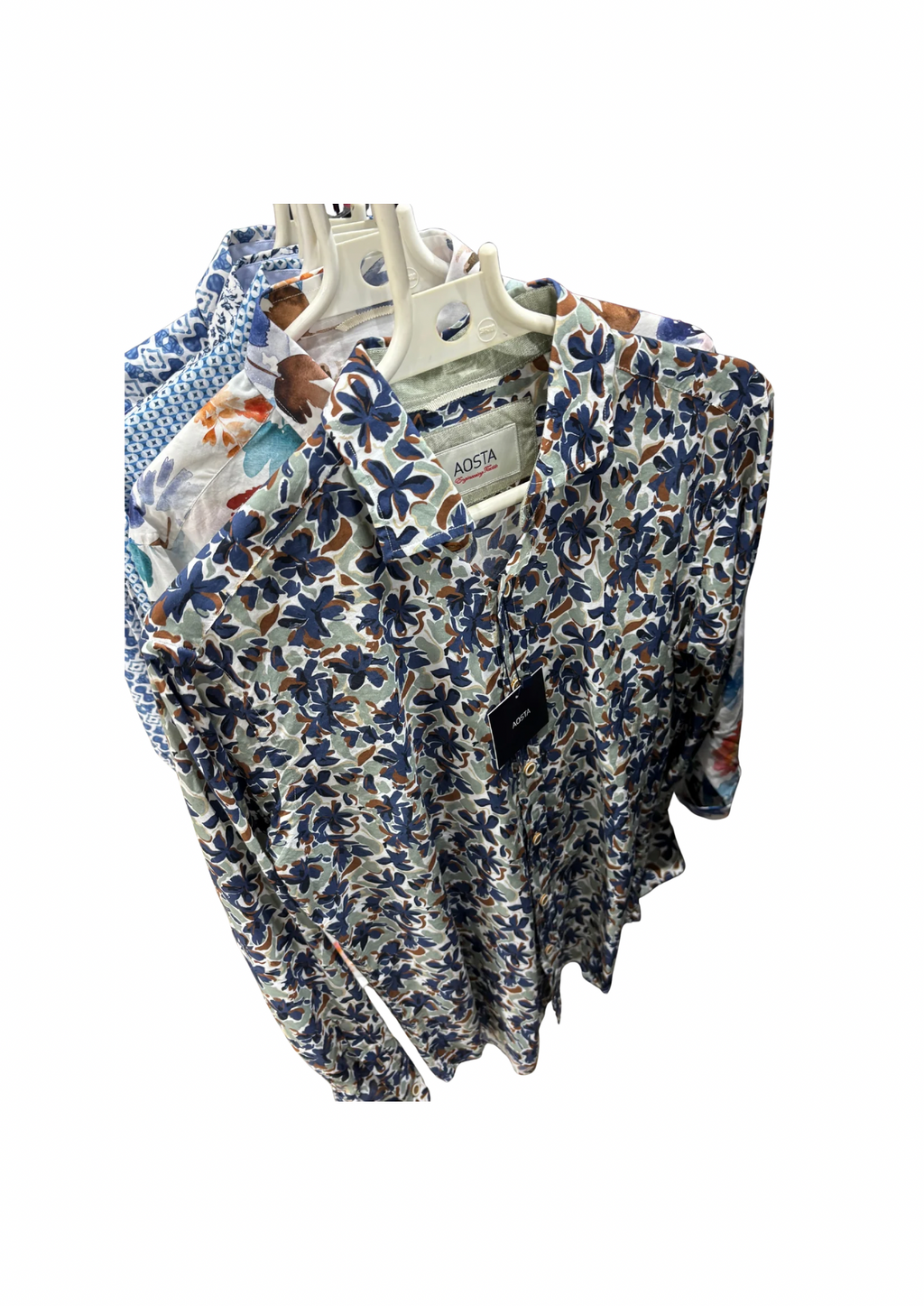 Outlet Precio Descuento Aosta Camisas Hombre Grandes - consultar precios