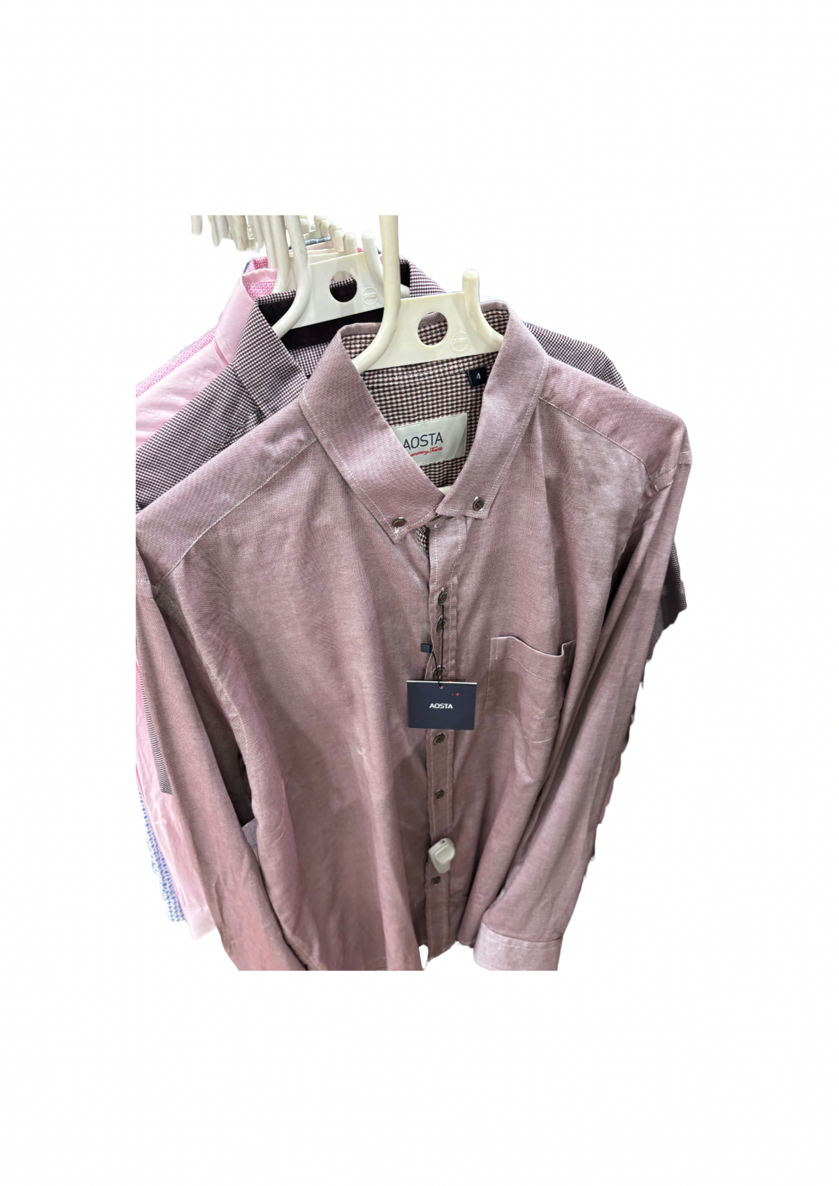 Outlet Precio Descuento Aosta Camisas Hombre Grandes - consultar precios