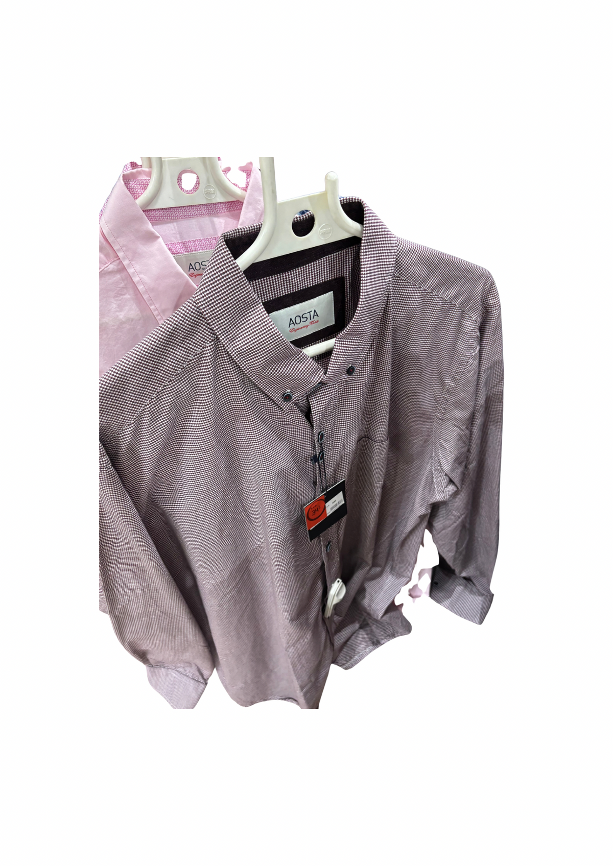 Outlet Precio Descuento Aosta Camisas Hombre Grandes - consultar precios