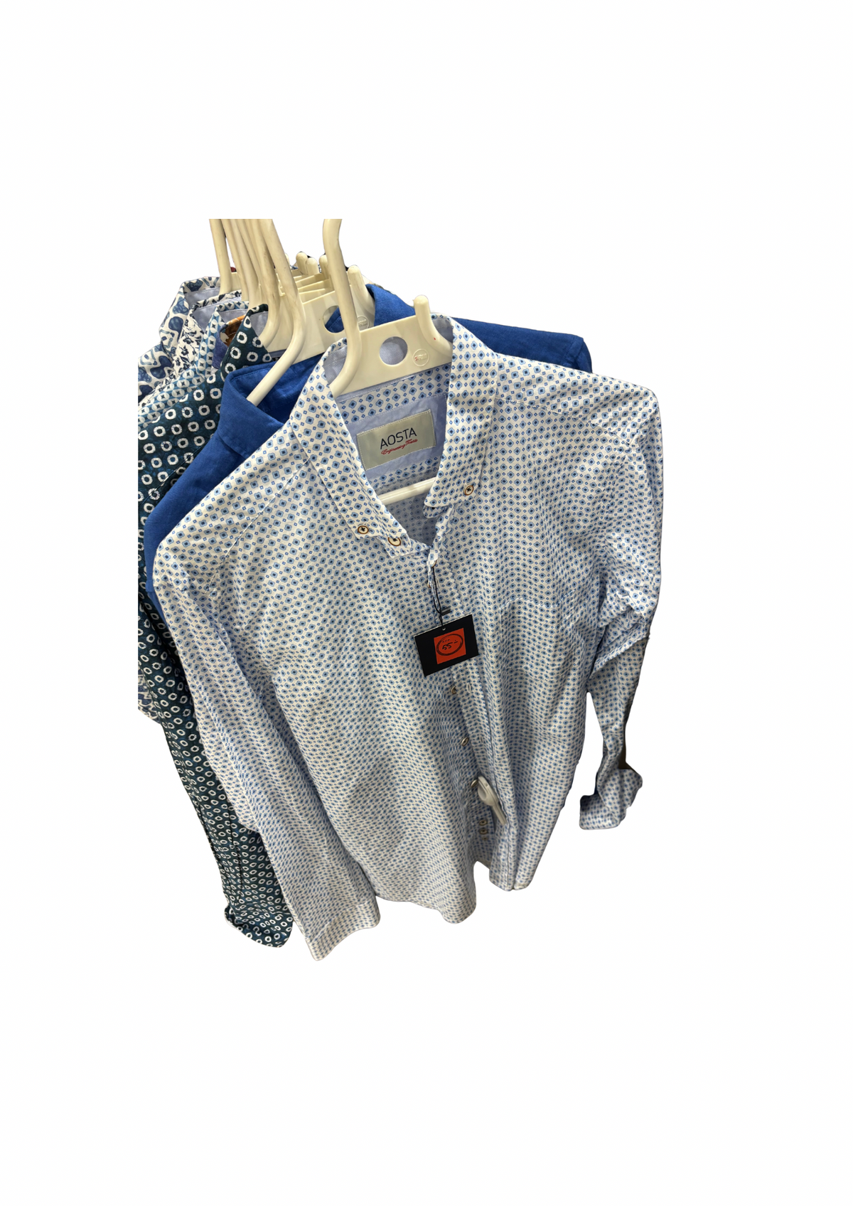 Outlet Precio Descuento Aosta Camisas Hombre Grandes - consultar precios