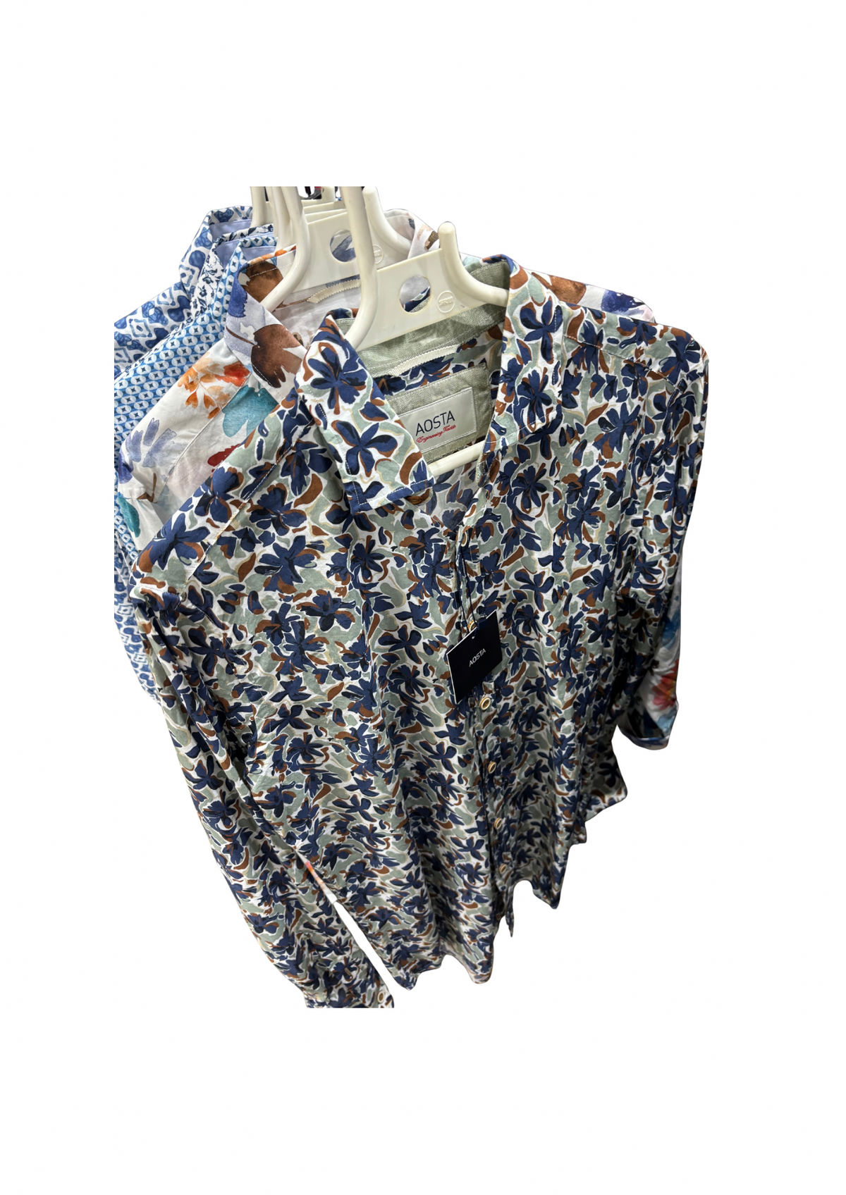 Outlet Precio Descuento Aosta Camisas Hombre Grandes - consultar precios