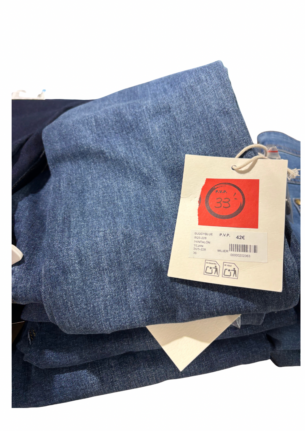 Pantalones mujer varias tallas elastico outline paris consultar precio