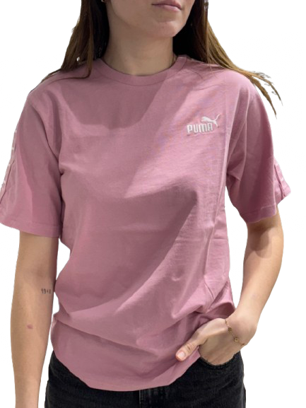 Camiseta rosa y blanca puma