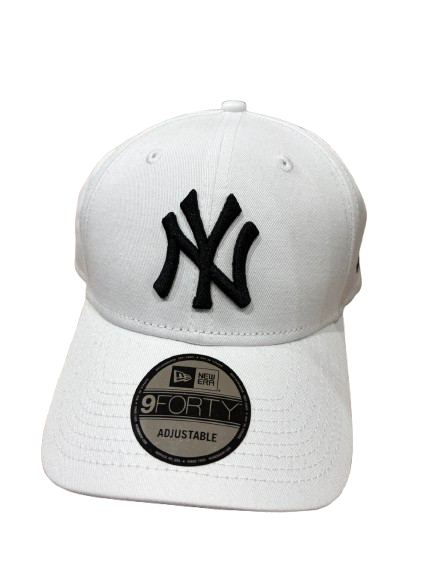 Gorra blanca unisex NY