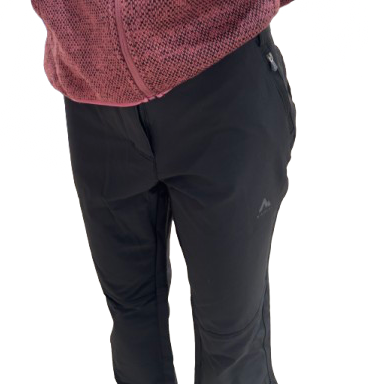 Pantalón negro térmico de mujer Mckinley