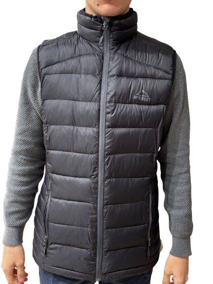 chaleco negro hombre Mckinley