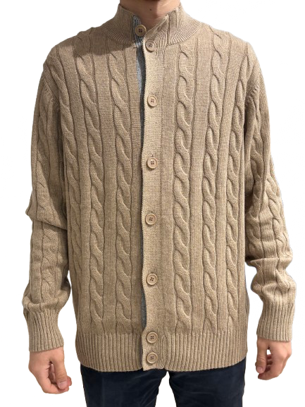 Jersey Hombre Marrón Cashmere