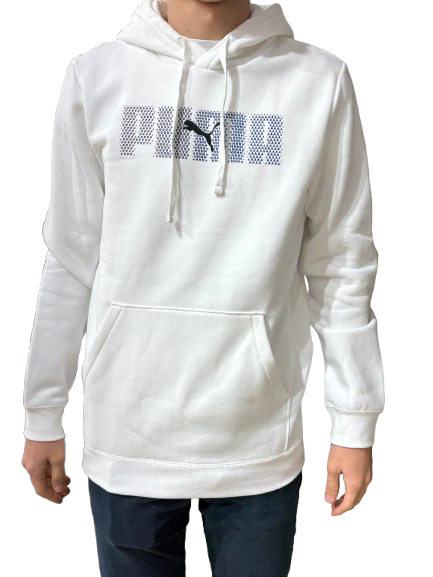 sudadera blanca hombre Puma