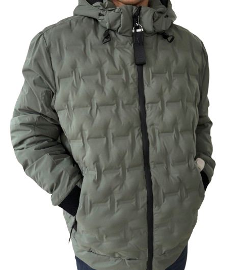 Chaqueta Hombre District Verde