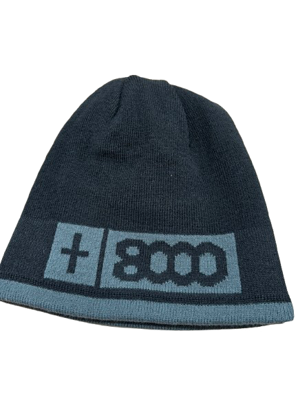 Gorro negro y gris +8000