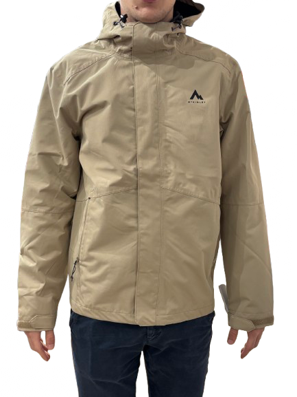 Chaqueta marrón cortavientos hombre Mckinley