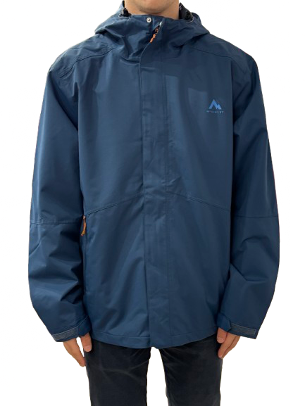 Chaqueta azul cortavientos hombre Mckinley