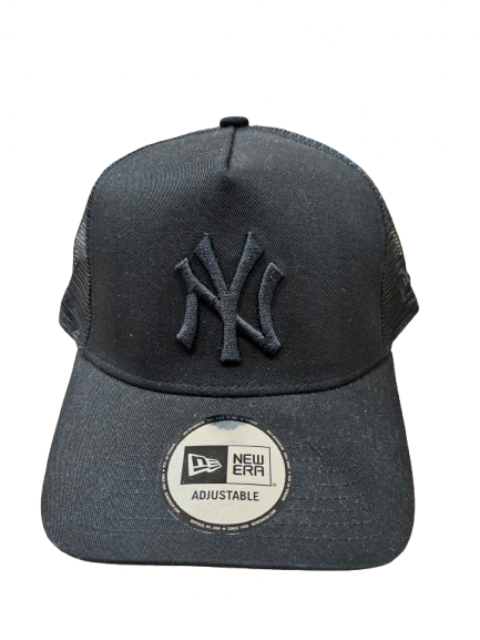 Gorra negra unisex NY
