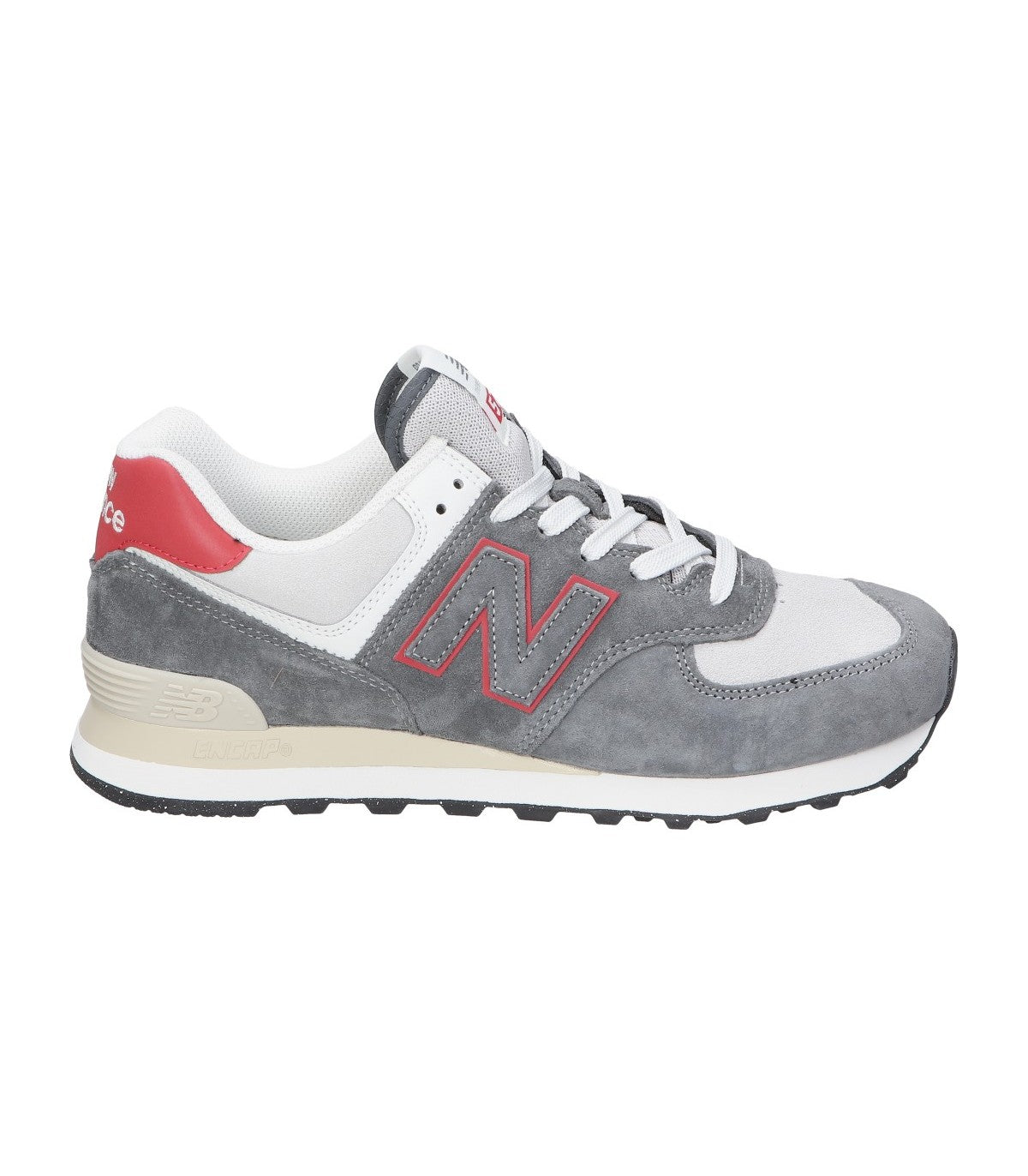 Bambas gris y rojo hombre HP77 New Balance
